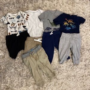 3-6m/6m baby boy bundle